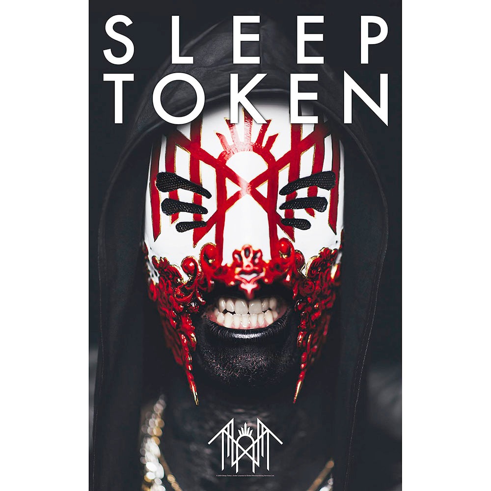 Sleep Token - Vessel Mask Textile Poster - Multicolore